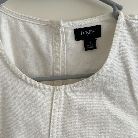 J. Crew white denim dress - Picture 2 of 7